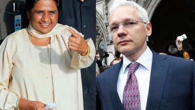 Mayawati and Assange : DailyJab.com