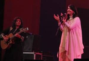 Zeb and Haniya during their performance at South Asian Film Festival, delhi
