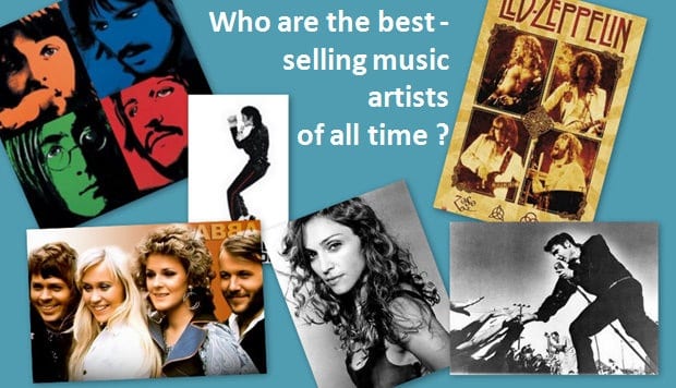 Who were the greatest music artists of all time ?