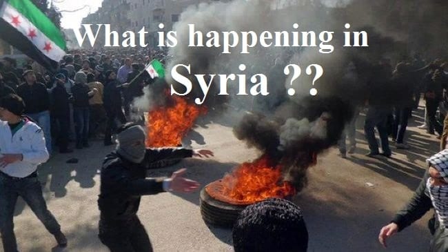 what is happening in syria ?